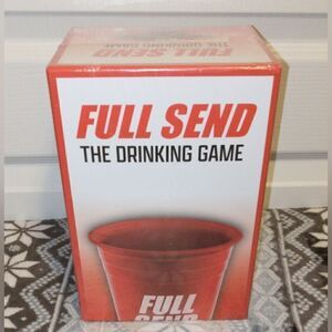 NEW FULL SEND The DRINKING GAME Card Cup PARTY FUN Nelk Boys QUICK SHIP